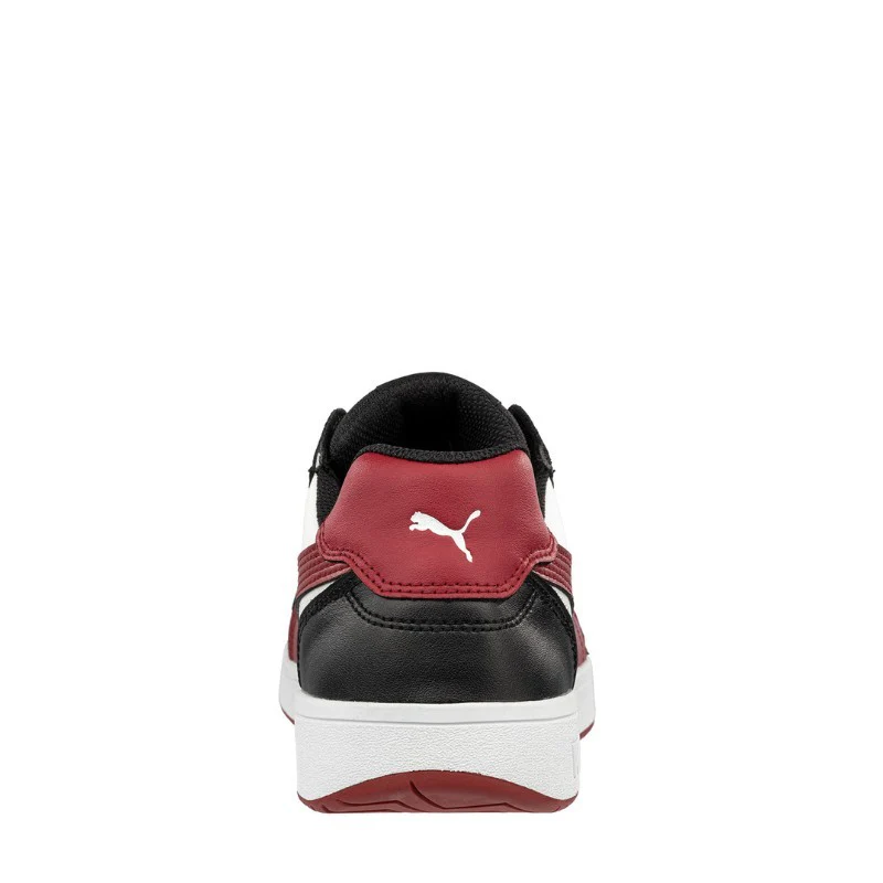 Basket de Sécurité Mixte Frontcourt Basse Noir Blanc Rouge S3 - PUMA - Image 4