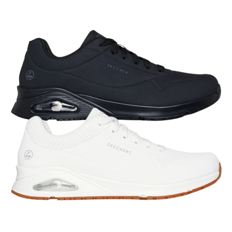 Baskets de Travail Homme Work Relaxed Fit Uno SR Sutal - SKECHERS