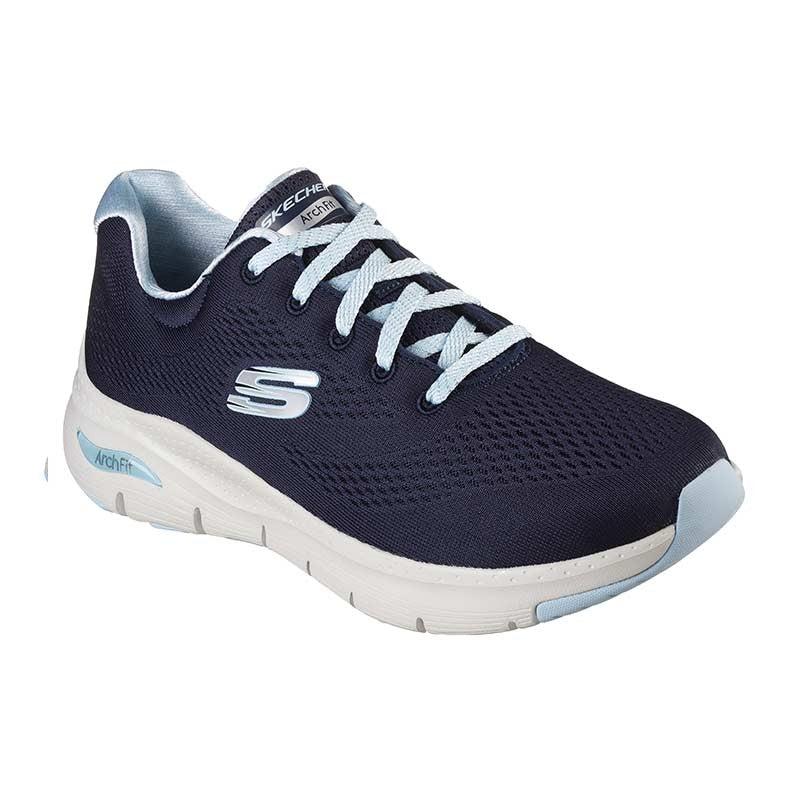 Baskets de Travail Femme Bleu Marine Arch Fit - SKECHERS
