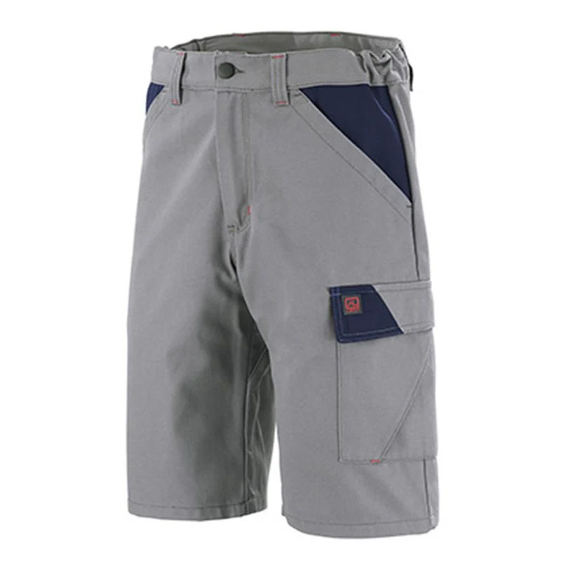 Short de Travail Homme Acier et Marine - ADOLPHE LAFONT