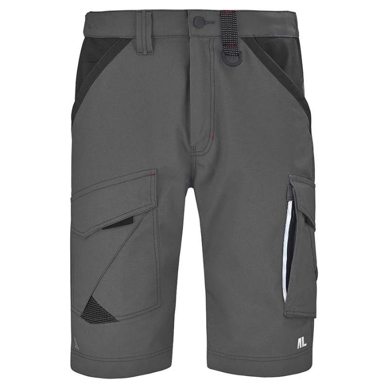Bermuda de Travail Crusher Gris Charcoal et Noir - ADOLPHE LAFONT