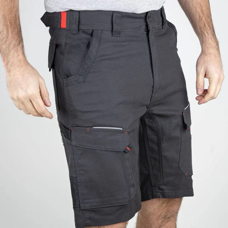 Bermuda de Travail Homme Multipoches Stretch - LMA - Image 4