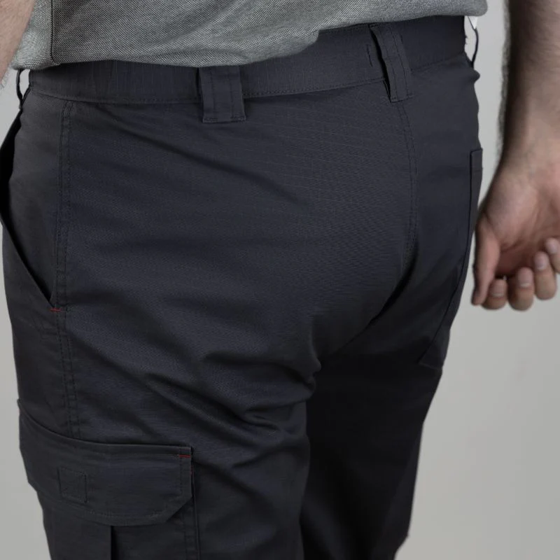 Bermuda de Travail Homme Stretch Sans Métal Ripstop - LMA - Image 10