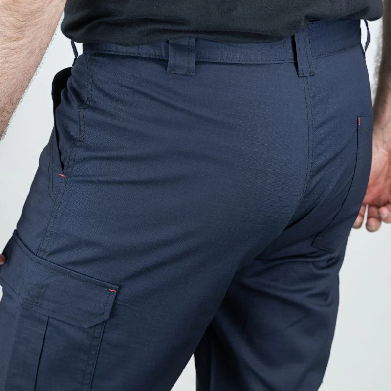 Bermuda de Travail Homme Stretch Sans Métal Ripstop - LMA - Image 4