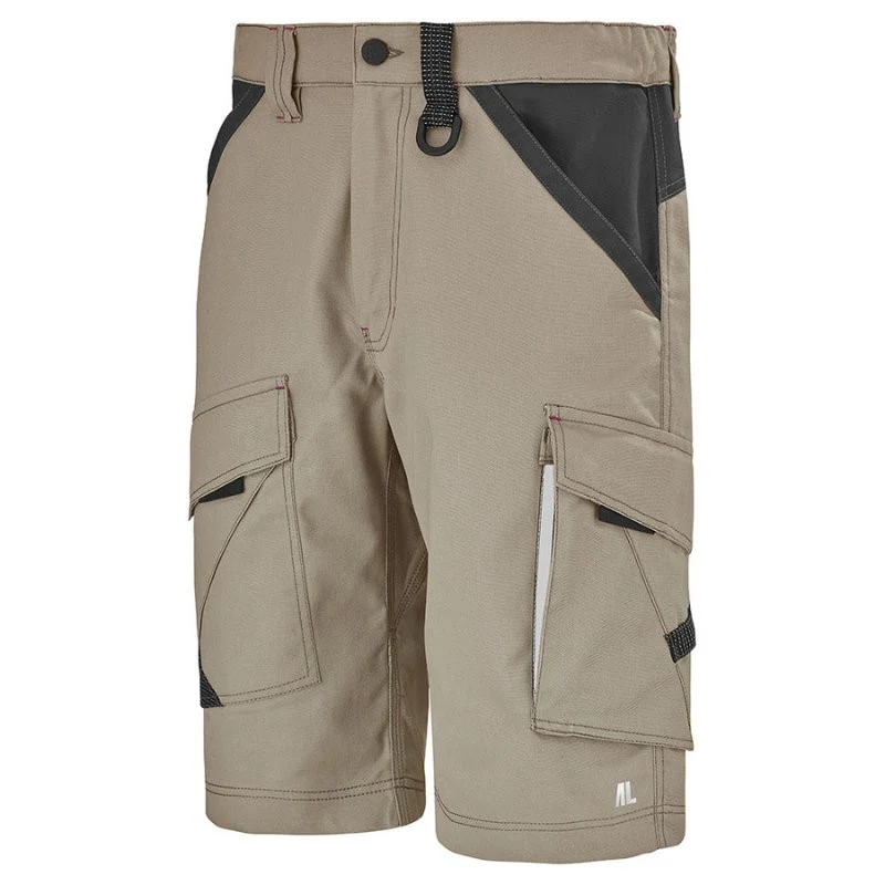 Bermuda pour Pro Crusher Beige/Gris Charcoal - ADOLPHE LAFONT - Image 2