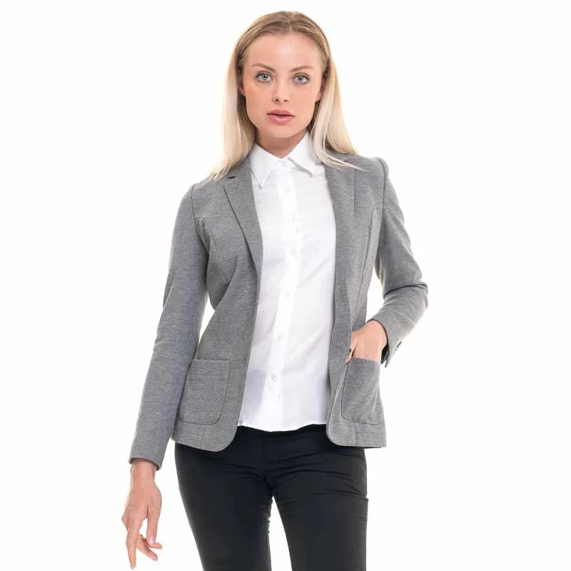 Blazer de Service Femme CARY Gris Chiné - ROBUR