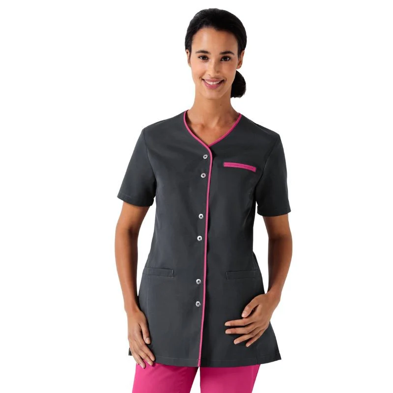 Blouse Esthéticienne Femme Manches Courtes - CLINIC DRESS