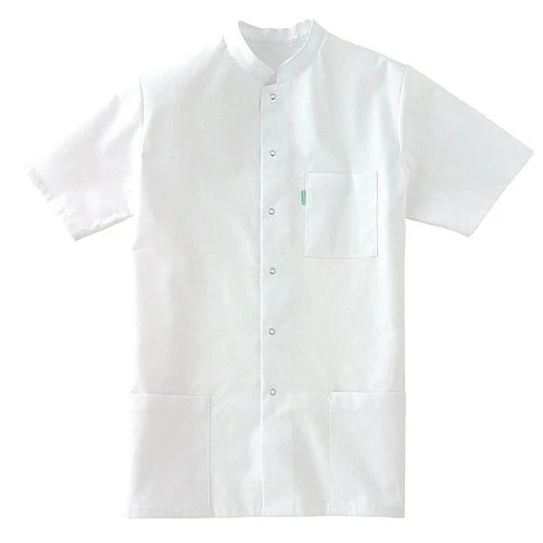 Blouse Chimie Homme Manches Courtes 100% Coton - MANELLI - Image 4