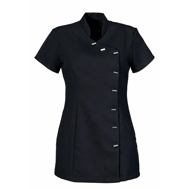 Blouse Médicale Femme Manches Courtes Blanche - CLINIC DRESS - Image 3