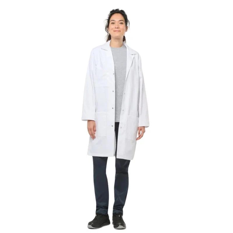Blouse de Travail Unisexe Blanche - TOPTEX