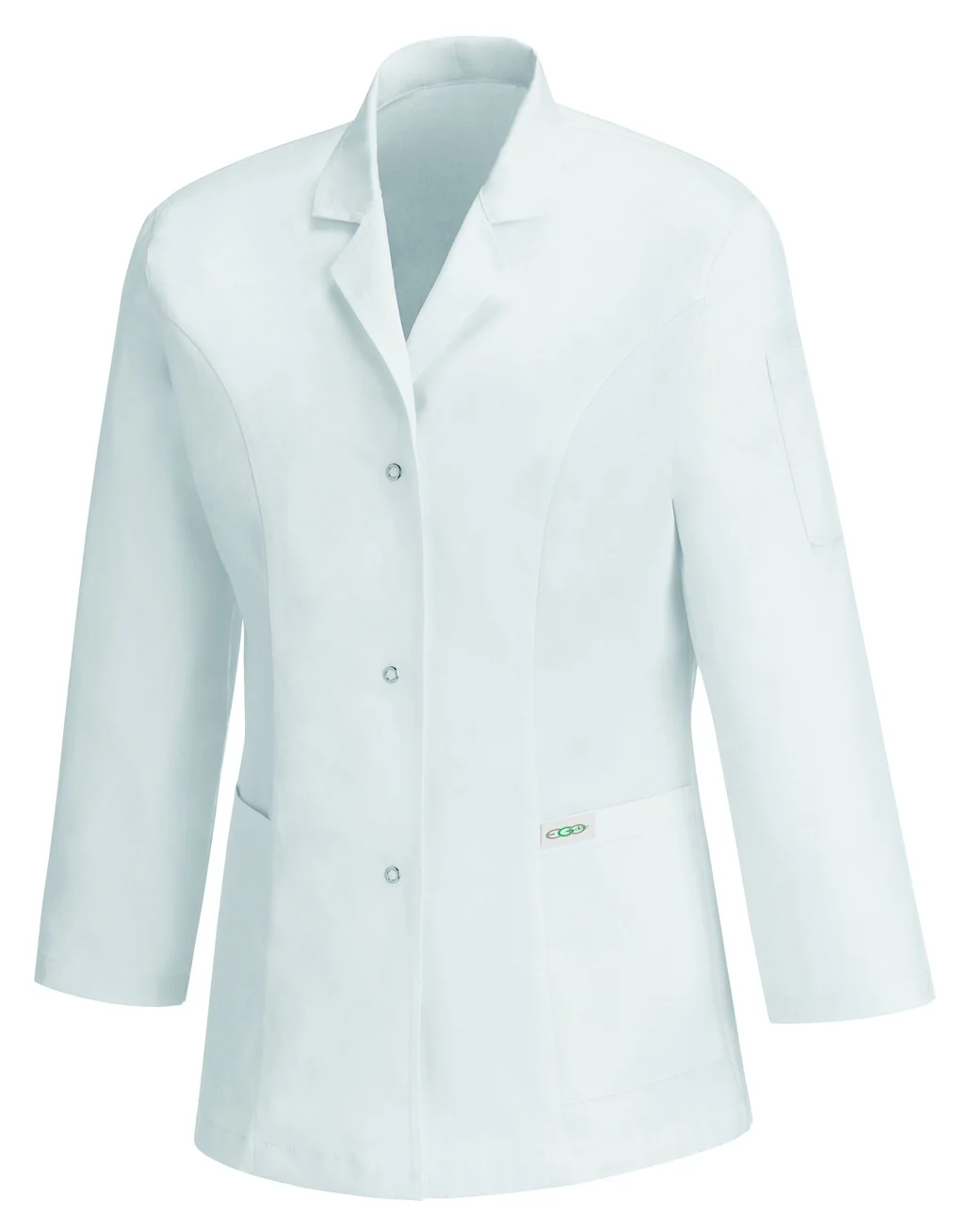 Blouse Médicale Blanche 100% Coton - EGOCHEF - Image 3