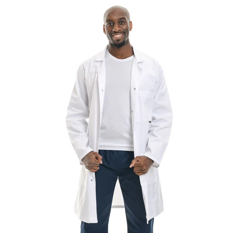 Blouse Médicale Blanche Longue Manches Longues - PORTWEST - Image 4