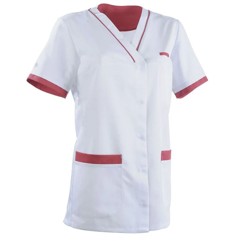 Blouse Médicale Femme Manches Courtes Alexandra Bicolore - LAFONT SANTE - Image 2