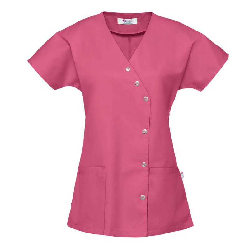 Blouse Médicale Femme Manches Courtes Beauté – CLINIC DRESS - Image 14