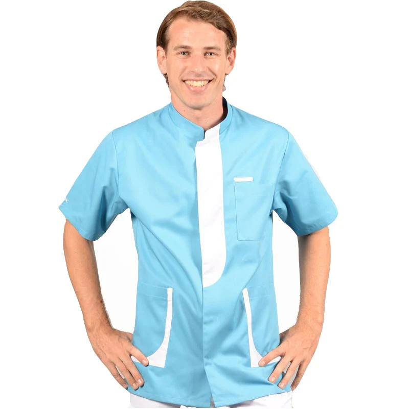 Blouse Médicale Homme Bleu Ciel - LAFONT SANTÉ
