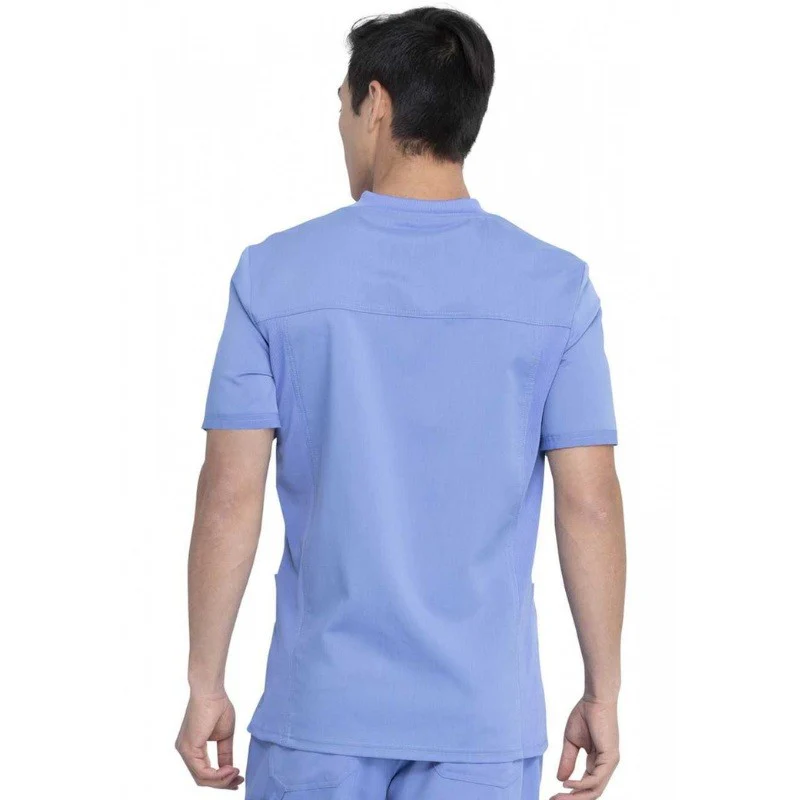 Tunique Médicale Homme Manches Courtes Bleu Ciel - DICKIES MEDICAL - Image 3