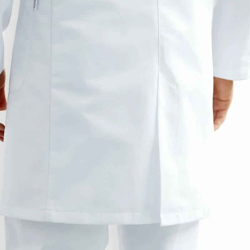 Blouse Médicale Homme Manches Longues Blanc - CLINIC DRESS - Image 2