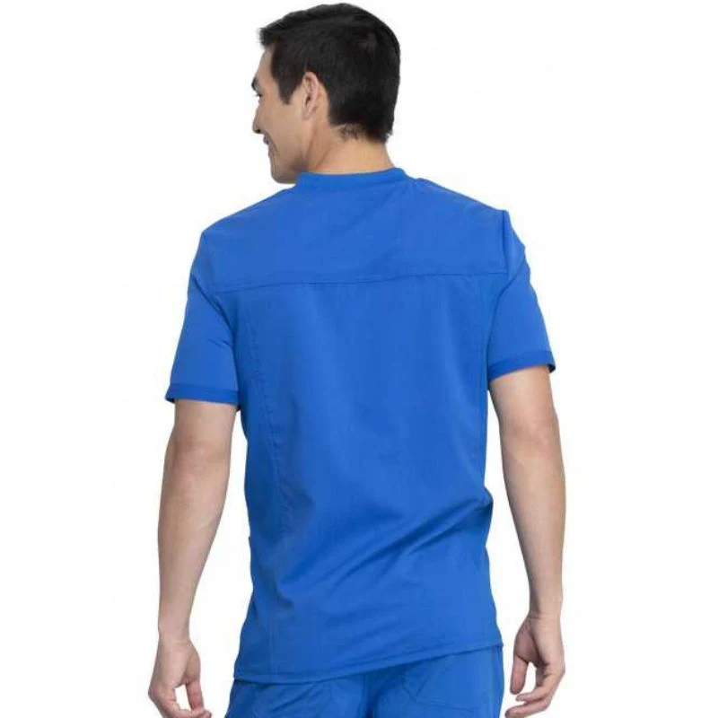 Tunique Médicale Homme Col V Bleu Royal - DICKIES MEDICAL - Image 3
