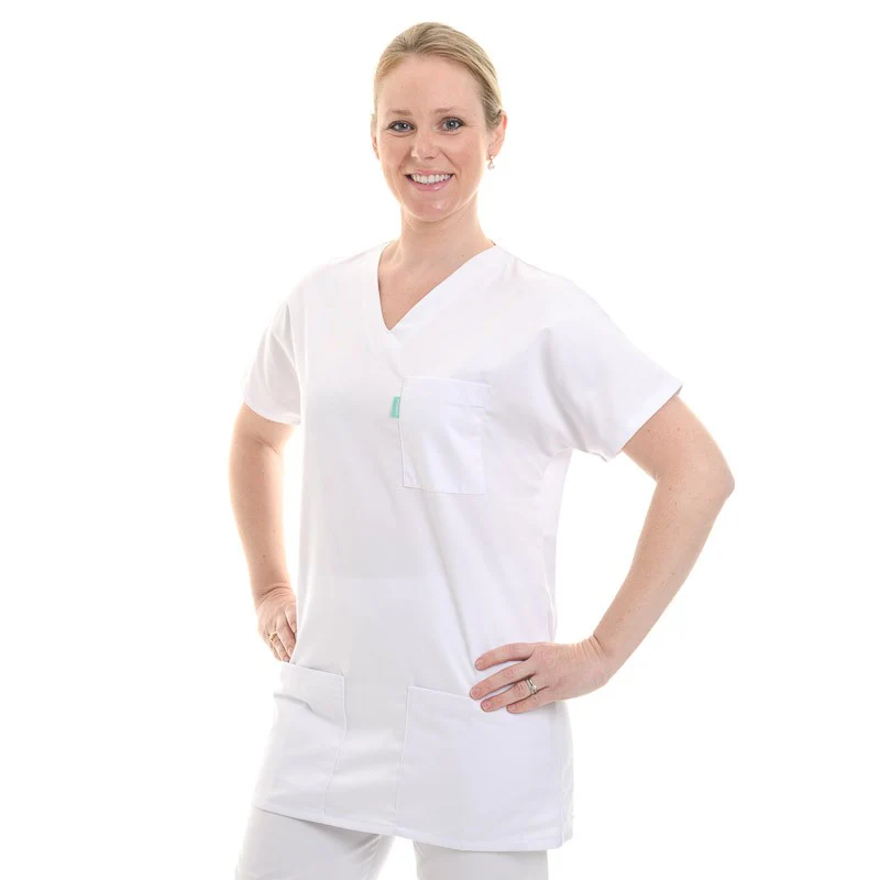 Blouse Médicale Unisexe Blanche - LAFONT SANTE - Image 2