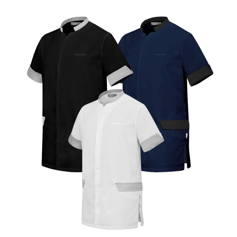 Blouse Médicale Homme Manches Courtes Détend – LAFONT SANTE - Image 2