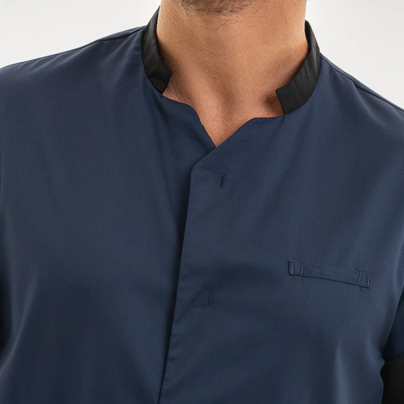 Blouse Médicale Homme Manches Courtes Détend – LAFONT SANTE - Image 3