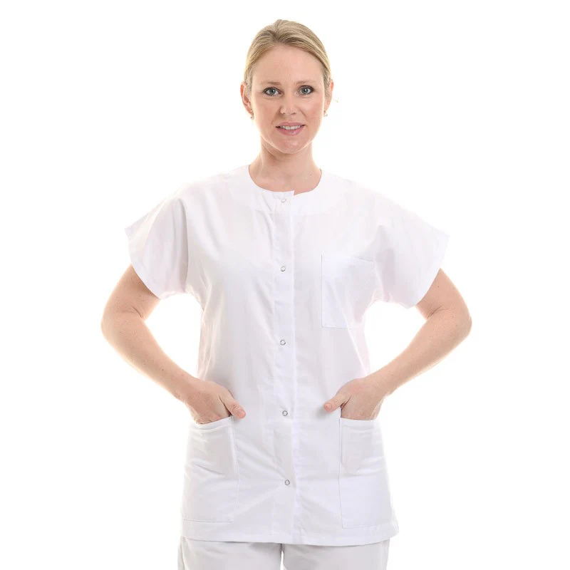 Blouse Esthéticienne Manches Courtes Paola - MANELLI - Image 5