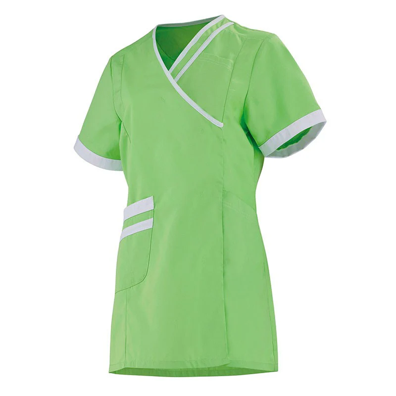 Blouse Médicale Femme Verte et Blanche - LAFONT SANTE