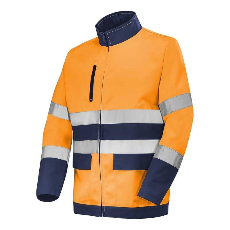 Blouson de Travail Unisexe Haute Visibilité Fluo Base XP - CEPOVETT - Image 2
