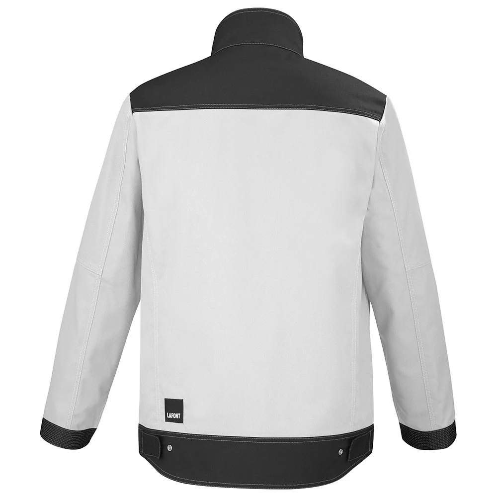 Blouson de Travail Homme Shear Blanc/Gris Charcoal - ADOLPHE LAFONT - Image 3