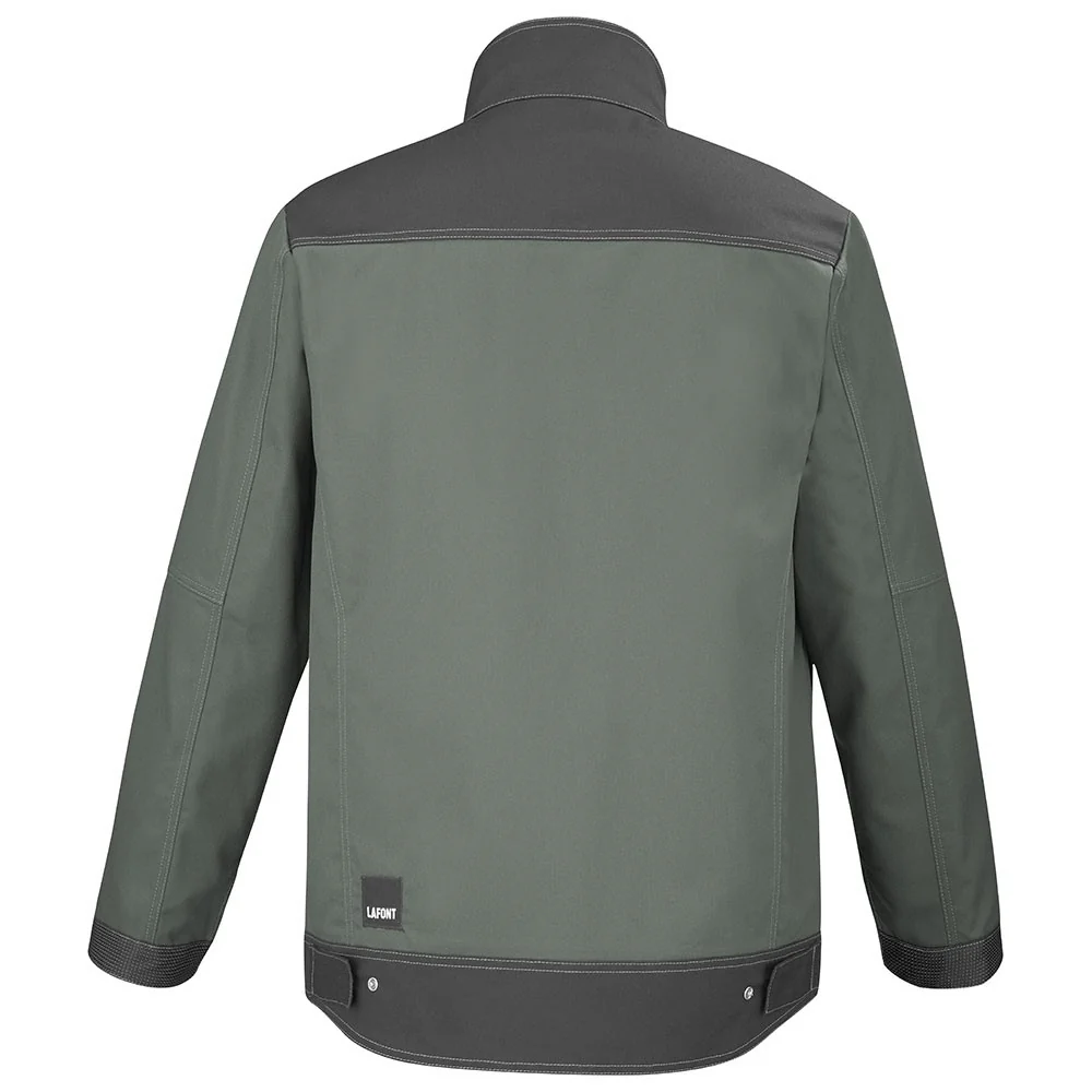 Blouson Homme Shear Kaki / Gris Charcoal - ADOLPHE LAFONT - Image 3