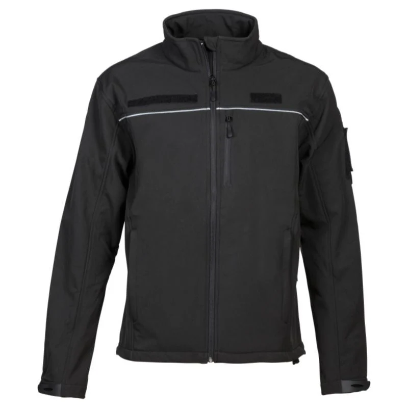 Blouson Softshell Sécurité Privée Mixte Imperméable Respirant Noir – CITYGUARD - Image 4