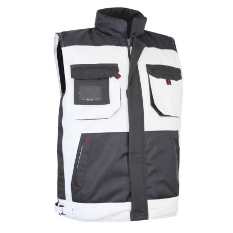 Bodywarmer Homme Sans Manches Imperméable Serpe Vert - LMA - Image 4