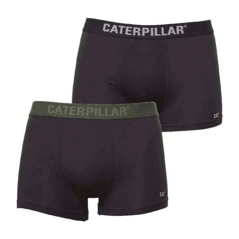 Boxer Caleçon Short Noir (Lot de 2) - CATERPILLAR