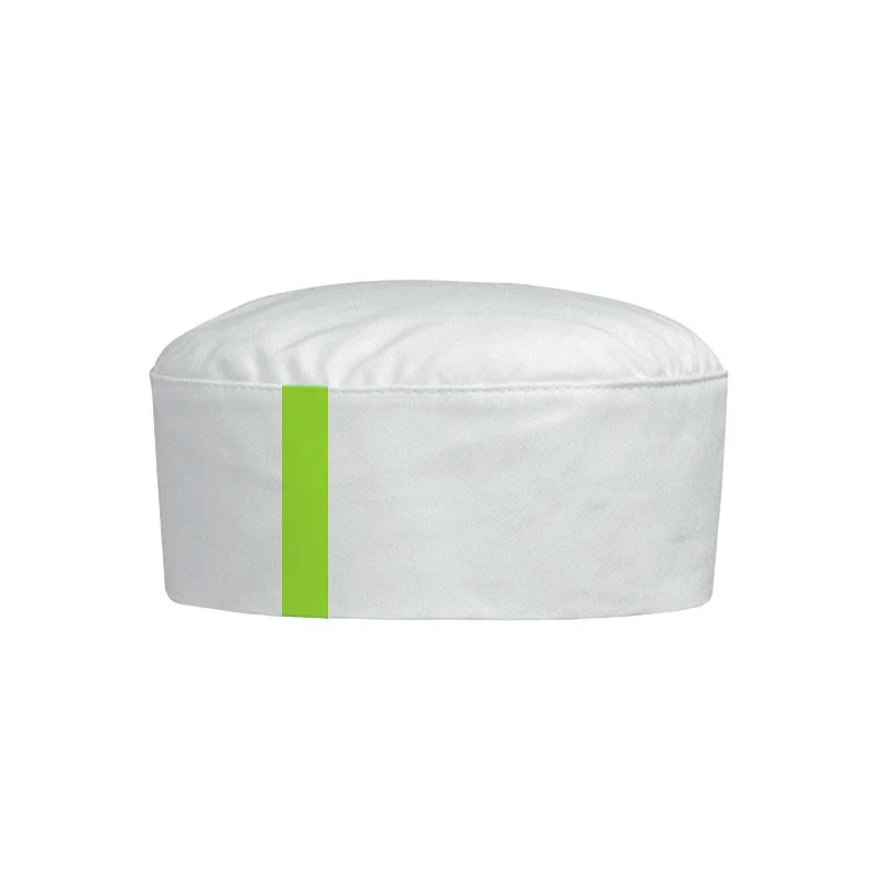 Calot Blanc à Liseré Vert - MANELLI