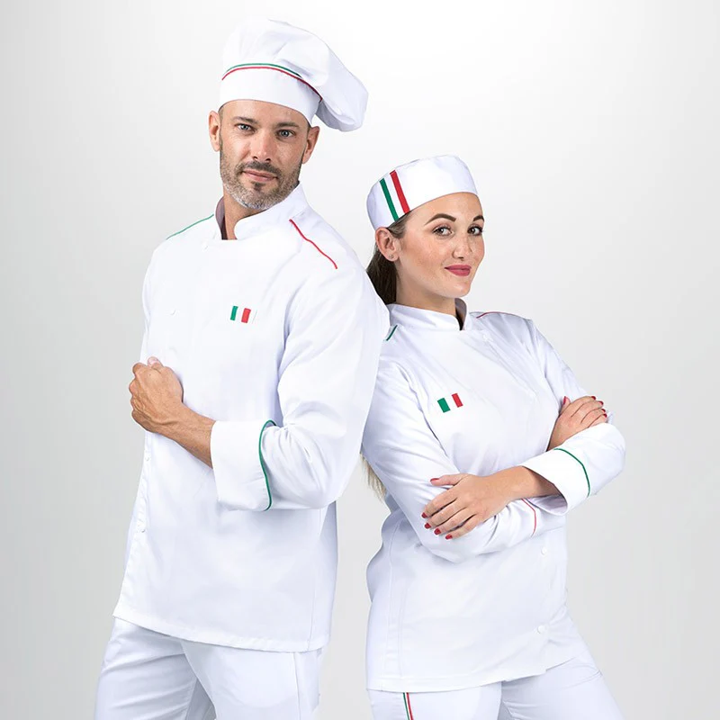 Calot de Cuisine Napoli Blanc - MANELLI - Image 3