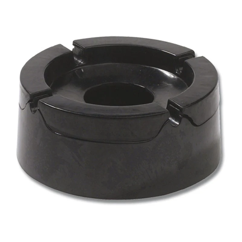 Cendrier Anti-Vent 4 Encoches Noir - MATFER