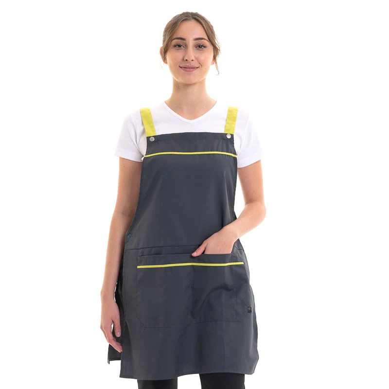 Chasuble de Cuisine Ezac Bleu Denim - ROBUR - Image 7