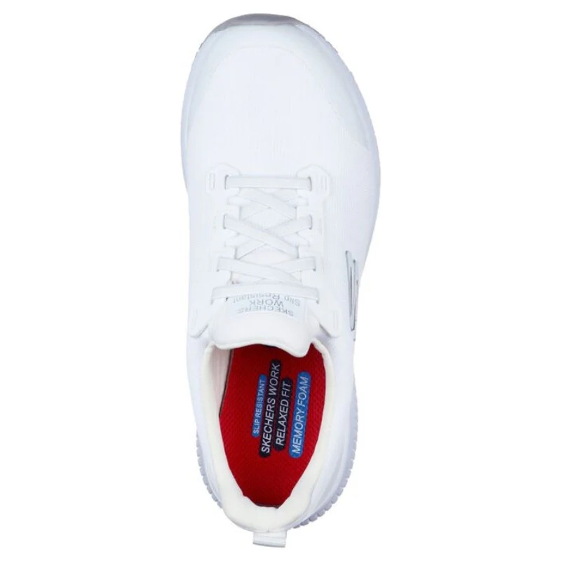 Basket de Travail Femme Squad Blanche - SKECHERS - Image 3
