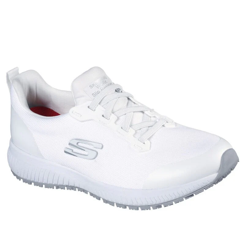 Basket de Travail Femme Squad Blanche - SKECHERS - Image 4