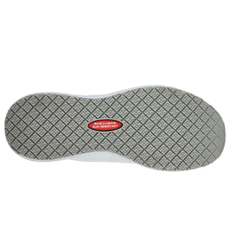Basket de Travail Femme Squad Blanche - SKECHERS - Image 5