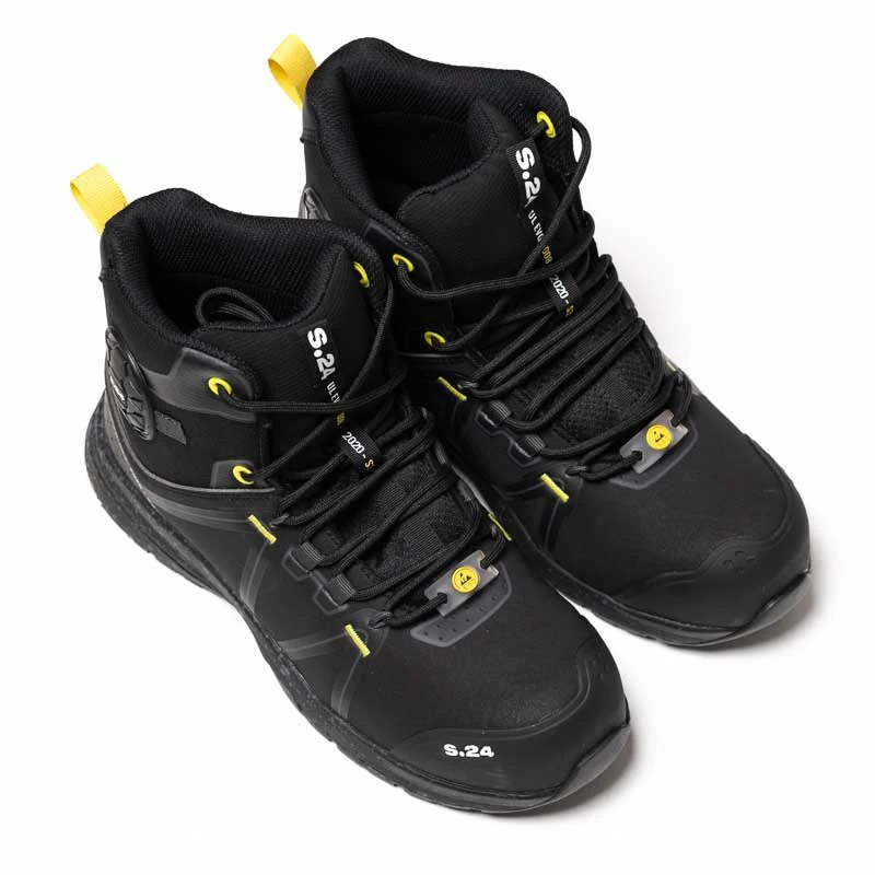 Chaussures de Sécurité Montantes S3 ROCKET Noir - S24 - Image 4