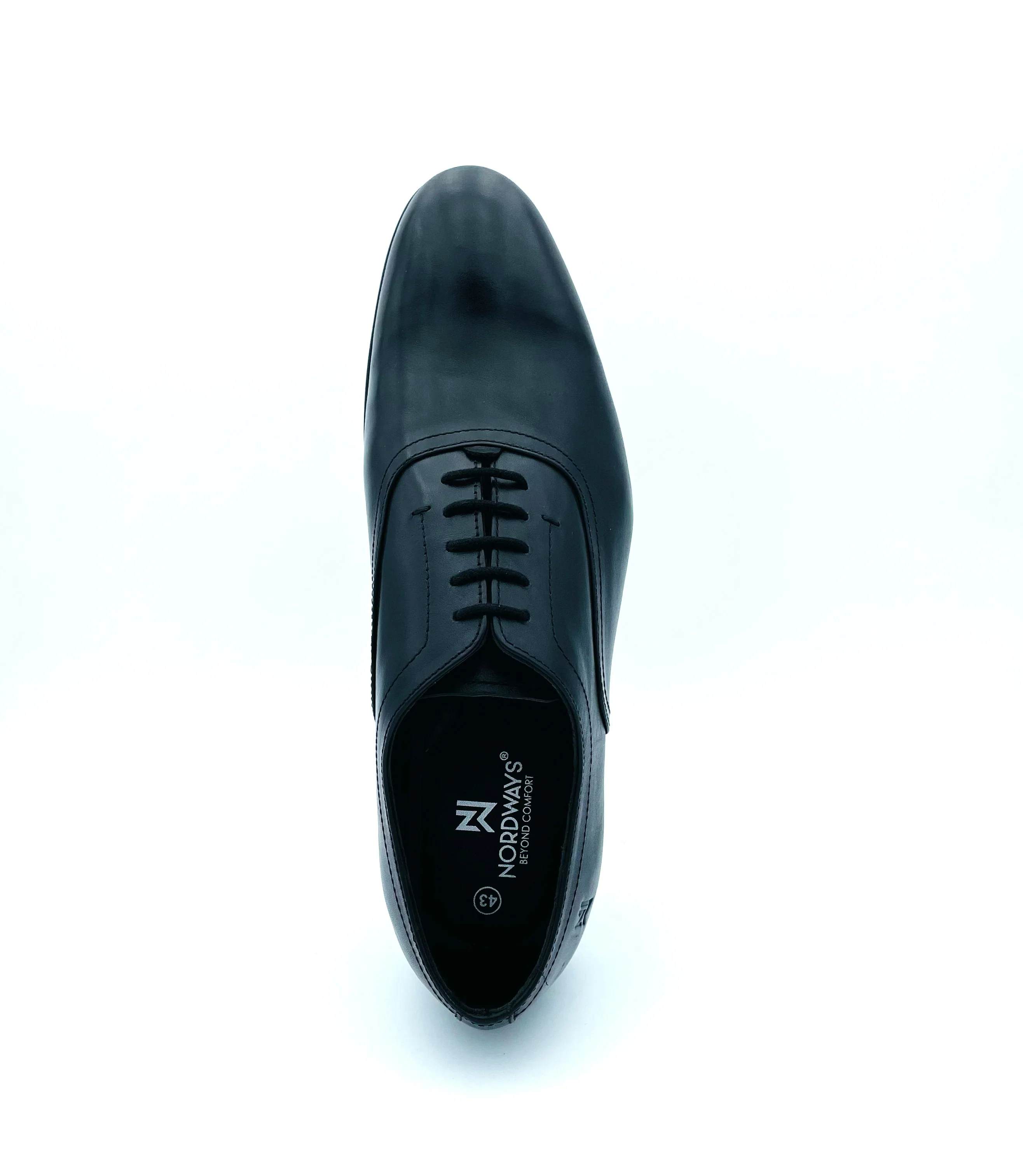 Chaussures de Service Homme Noires en Cuir NCHIC - NORDWAYS - Image 3
