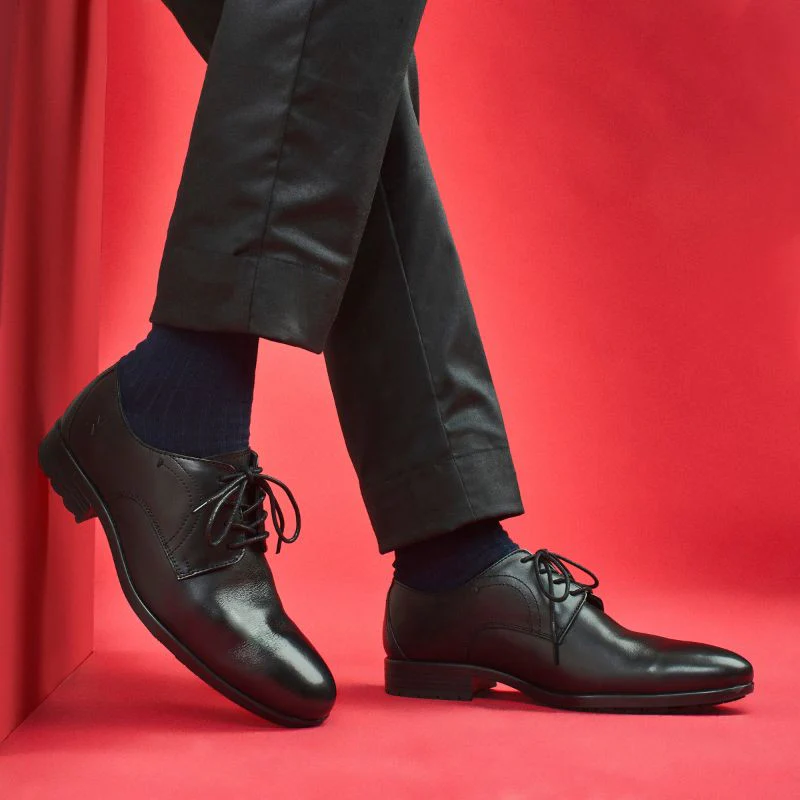 Chaussures de Service Homme NClass Antidérapant en Cuir Noir - NORDWAYS - Image 10
