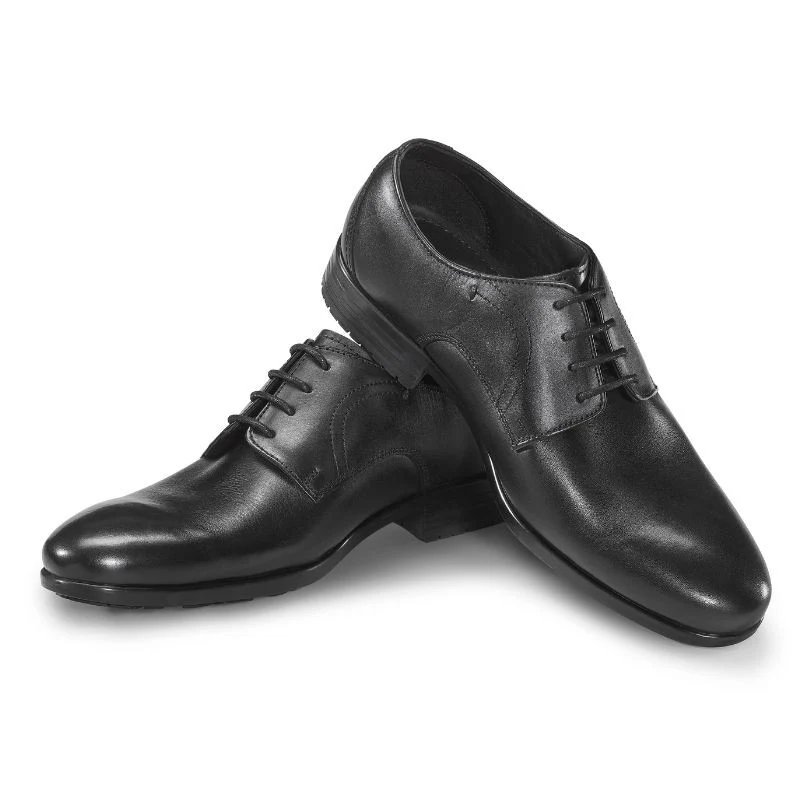 Chaussures de Service Homme NClass Antidérapant en Cuir Noir - NORDWAYS - Image 6