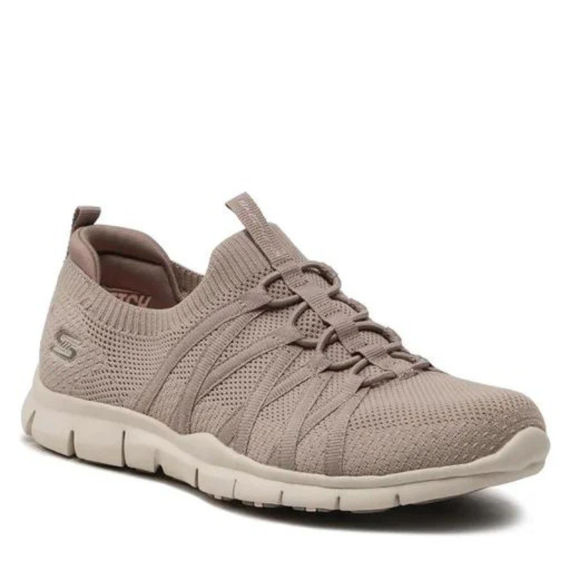 Chaussures de Travail Femme Chic Newness Taupe - SKECHERS - Image 3