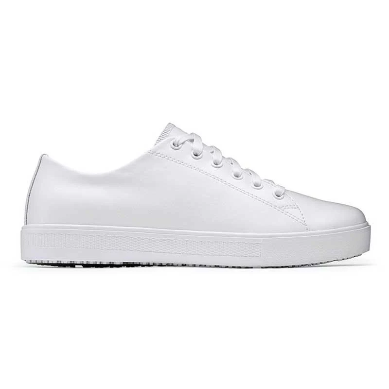 Chaussures de Travail Mixte Old School Semelle Antidérapante Blanche - SHOES FOR CREWS