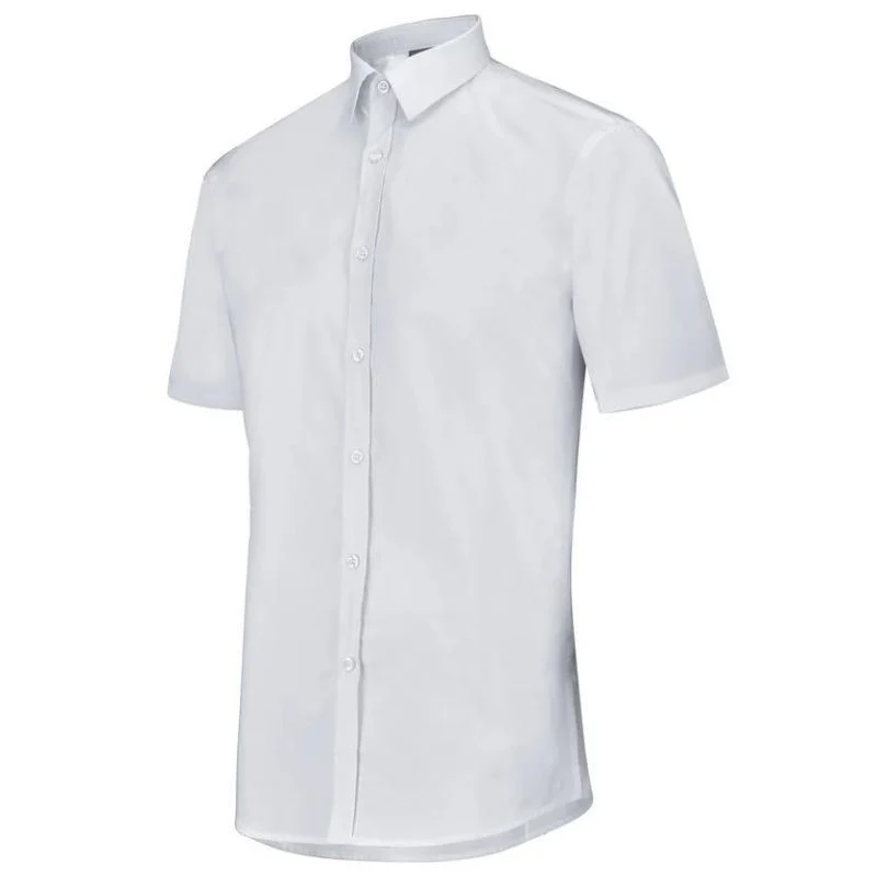 Chemise de Service Blanche Capuccino Homme Manches Courtes - LAFONT - Image 3