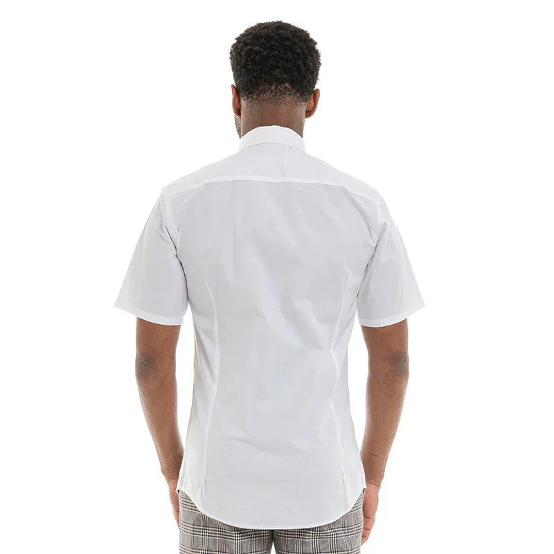 Chemise de Service Blanche Capuccino Homme Manches Courtes - LAFONT - Image 7
