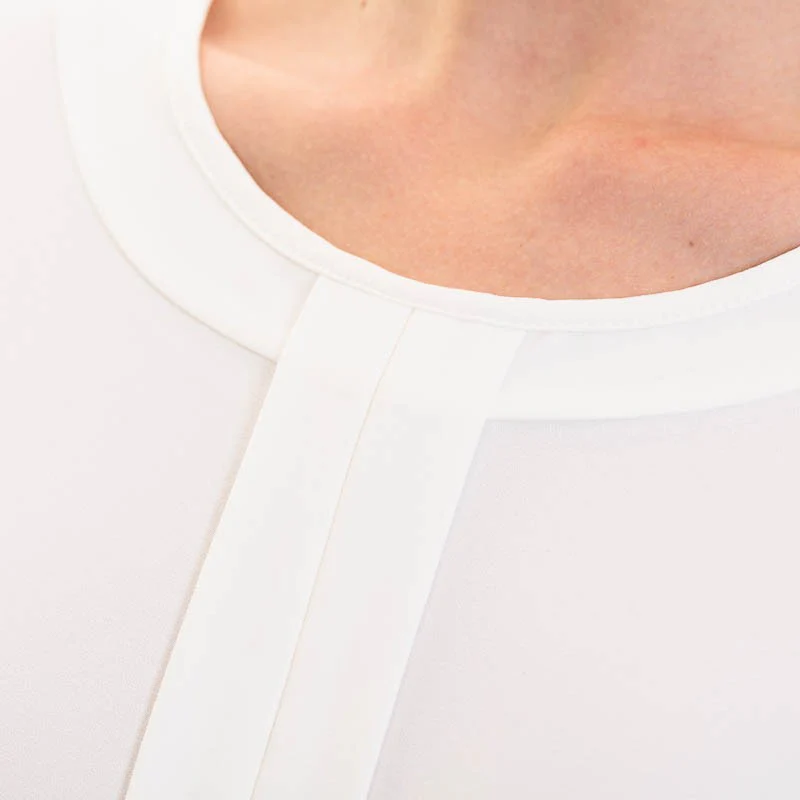 Chemise Femme Manches Longues Riola Crème - BROOK TAVERNER - Image 5