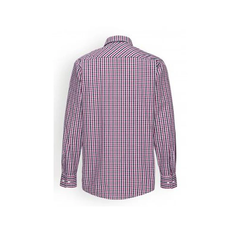 Chemise de Serveur à Carreaux Bleu Rouge Blanc - DESTOCKAGE - PROFI DRESS - Image 2